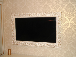 Рама под ТВ Шейх, Слоновая кость