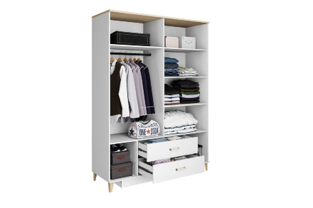 Шкаф 4х-дверный Элика 