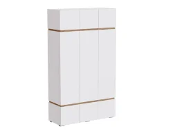 Шкаф 3-х створчатый Аркон, Белый / Дуб вотан