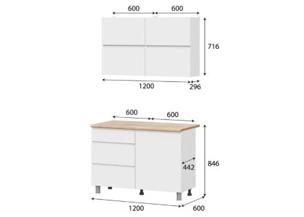 Кухня Токио, 1,2 м  