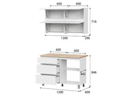 Кухня Токио, 1,2 м  