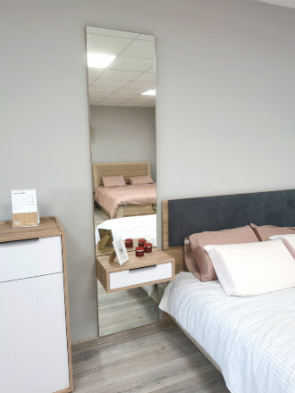 Зеркало навесное с тумбой Николь (мод.11) 