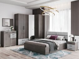 Пенал с ящиками Теана, анкор темный