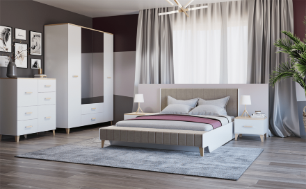 Кровать 2 Элика 