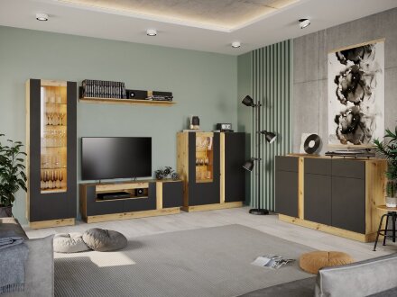 Комод КД-2 Modo (Модо), черный 