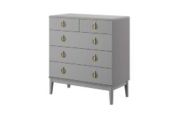 Комод 5 ящиков (890) Фарго, Антрацит