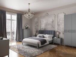 Комод 5 ящиков (890) Фарго, Антрацит