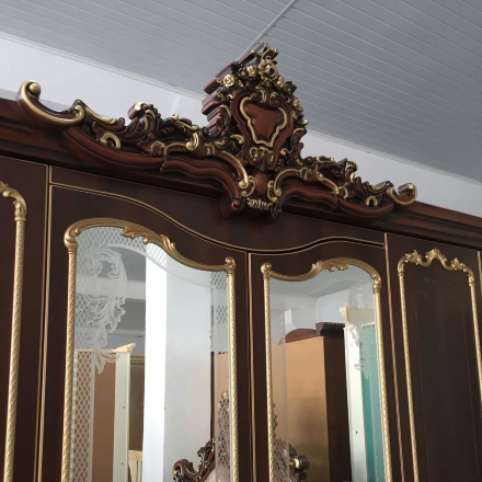 Шкаф 4-х дверный Шейх, Орех 