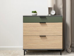 Комод Марвэл 16.234.03, тёмно-серый