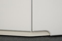 Шкаф-пенал со стеклом Виктория 