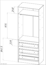 Шкаф 800 Парус, белый/вотан