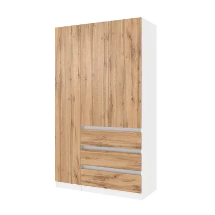 Шкаф 1200 Парус, белый/вотан 