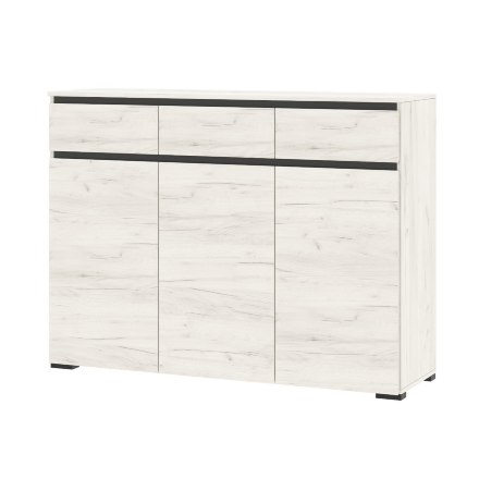 Комод Гретта, крафт белый 