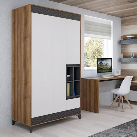 Шкаф универсальный со стеллажом Гринвич  