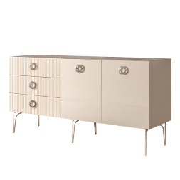 Комод (для гостиной) 1.6 БМКМ-4(Fi) (2 двери лак) Bogemia Fillini