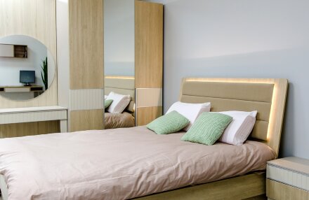 Кровать с подсветкой Беатрис 