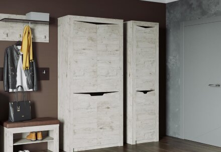 Модульная прихожая Соренто, Дуб Бонифаций  