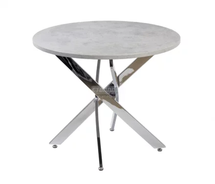 Стол круглый Фиеро 900 опора хром 