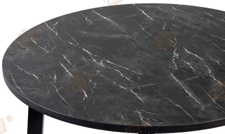 Стол круглый Фиеро 900 опора хром 