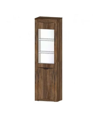 Пенал со стеклом Регина, Сандал 