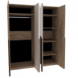 Шкаф 4-дверный Кара