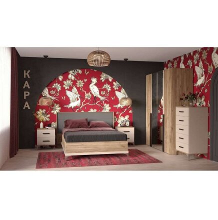 Шкаф 4-дверный Кара 