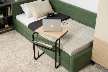 Стол журнальный 12.122 Марвэл, тёмно-серый 