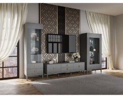 Тумба ТВ Фарго, Антрацит