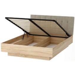 Кровать Соната, Сонома / SAND