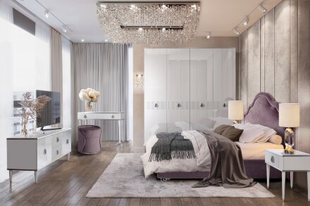 Кровать Queen Душистая лаванда 