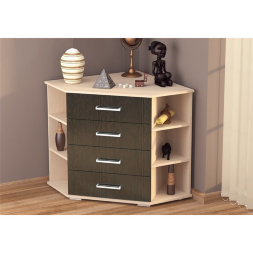 Комод Катрин-7, Венге/Дуб молочный