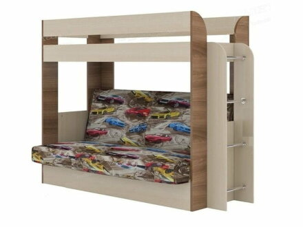 Диван-кровать двухъярусная Карамель 75 