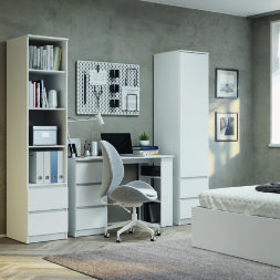 Стол письменный Симпл, Белый 