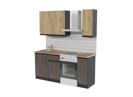 Кухонный гарнитур Адажио лайт 120 см 