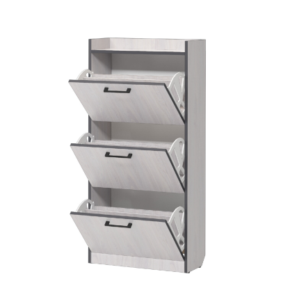 Шкаф обувной Эльза, ясень Анкор  