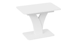 Стол обеденный раскладной Люксембург, тип 2 (белый)