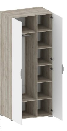 Шкаф 2 двери комбинированный ШК-3008 Анима  