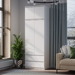 Тумба (2 двери) Симпл, Белый 