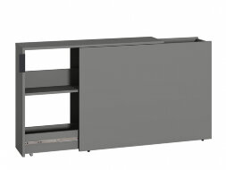 Тумба выкатная 16.159 Марвэл, тёмно-серый
