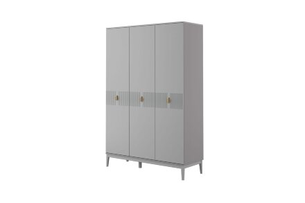 Шкаф 3-х дверный Фарго, Антрацит 