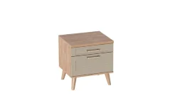 Тумба прикроватная Гавана, Светло-серый софт