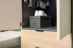 Шкаф 2-х створчатый 16.317.02 Марвэл, тёмно-серый