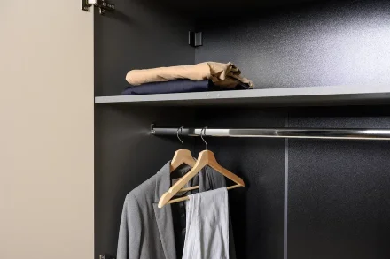 Шкаф 2-х створчатый 16.317.02 Марвэл, тёмно-серый 