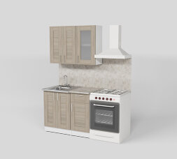 Кухонный гарнитур Лира мини, 100 см