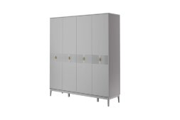 Шкаф 4-х дверный Фарго, Антрацит