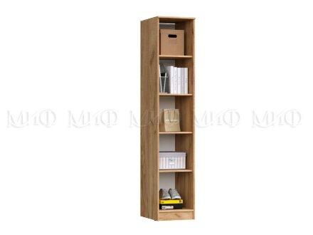 Пенал Мартина, графит/дуб крафт 