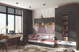 Шкаф 3-х секционный Дуглас