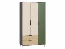 Шкаф 3-х створчатый 16.317.03 Марвэл, тёмно-серый