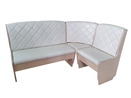 Кухонный уголок Барон, Дуб Вотан / Замша Черная 