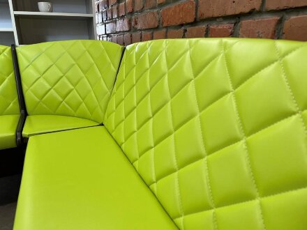 Кухонный уголок Барон, Дуб Вотан / Замша Черная 